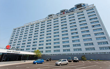 ホテル アジムトホテル　ウラジオストク ホテル外観