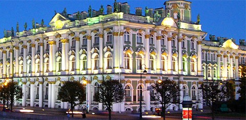 ペテルブルクの夜景はとてもきれい